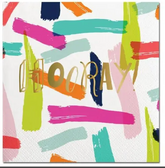 Hooray Cocktail Napkin